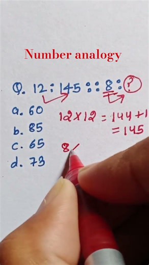 number analogy tricks #sscpreparation #reasoningtricks #numberanalogy # yt shorts