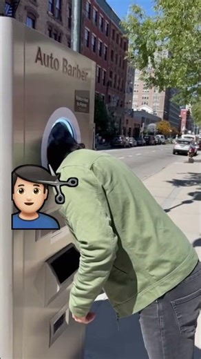 Auto Barber Vending Machine 💇🏻‍♂️