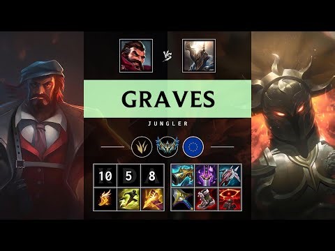 Graves Jungle vs Pantheon - EUW Challenger Patch 25.14