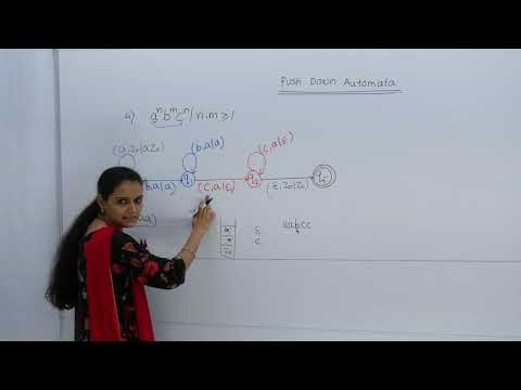 Construct Push Down Automata (Example 4)
