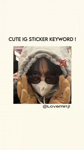 Cute IG Sticker Keywords for Instagram Stories