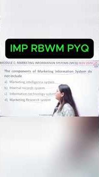 Important RBWM PYQ #jaiib2026 #jaiibmay2026 #jaiibrbwm #jaiibexampreparation