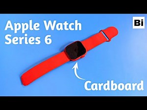 How To Make Apple Watch 6 From Cardboard | Bi