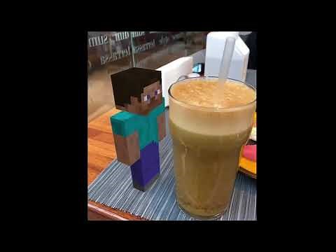 Minecraft steve memes in real life! 20 videos with steve!
