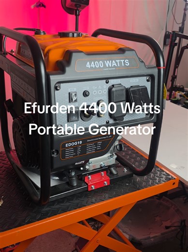 Efurden 4400 Watts Portable Generator Overview