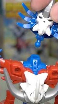 All types combine! Bone Bone Paladin descends! #BoneBoneSaurus #CandyToy #yutheworld