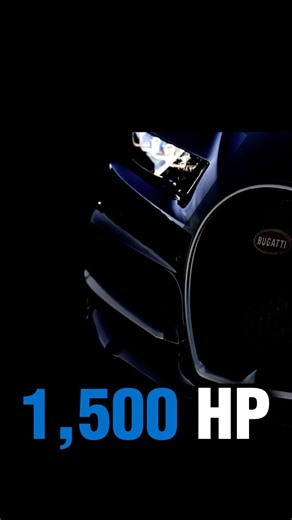 Bugatti Chiron – 1500HP to 450 km/h