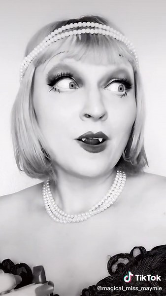 What did Tink get herself into now?? #tinksspookeasy #vampire #1920s