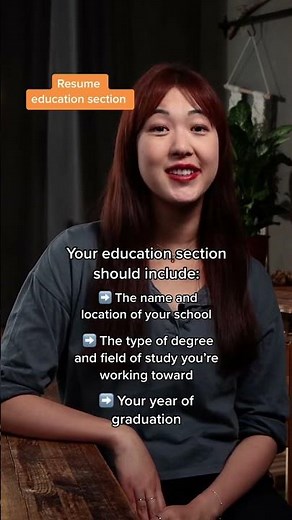 The education section of your resume should include...