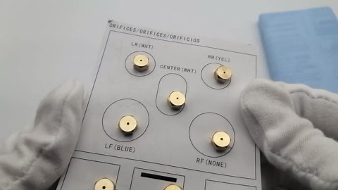 DG96-00340B / DG69-00197A Stove Gas Range Conversion Kit, Gas Stove Repair and Replacement Part, Brass