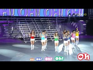 【LIVE 中字】少女時代 Oh! 全記錄 (Remix)