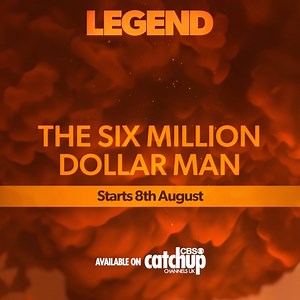 Lee Majors is The Six Million Dollar Man, catch him from Tuesday 8th August on Legend. Freeview 41, freesat 137, Sky TV 148, Virgin Media 149. | Legend Channel