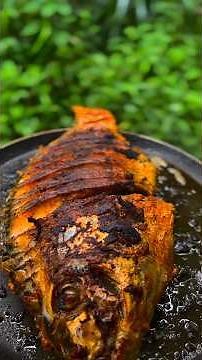 🔥 Ultimate Crispy Skillet Fried Fish — Golden & Juicy Outdoor Cook #cooking #StreetFoodStyle
