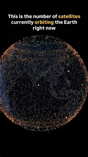 🛰️ How Many Artificial Satellites Are in Space? 🌍Right now, more than 10,000+ satellites |