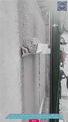 Fast & Flawless: Automatic Wall Rendering Machine for High-Precision Plastering & Finishing