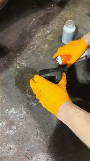 Proper brake perch cleaning with brake cleaner during brake service #brakecleaner #automotive