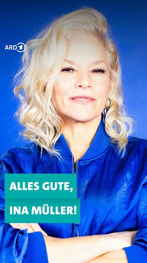 ARD Mediathek on Instagram: "🎉 Die Sängerin, Entertainerin und beliebteste Anarcho-Talkerin Deutschlands wird heute 60! Happy Birthday, Ina Müller! 🎤 Aber wie tickt die Moderatorin wirklich? Was sie so besonders macht, verraten prominente Freund:innen, Weggefährt:innen und Kolleg:innen, die allesamt bereits in ihrer Musik-Late-Night-Show "Inas Nacht" zu Gast waren. ▶️ Die Doku "Ina Müller – laut und leise" zeigt die künstlerische Bandbreite von Ina Müller und kommt ihr gleichzeit