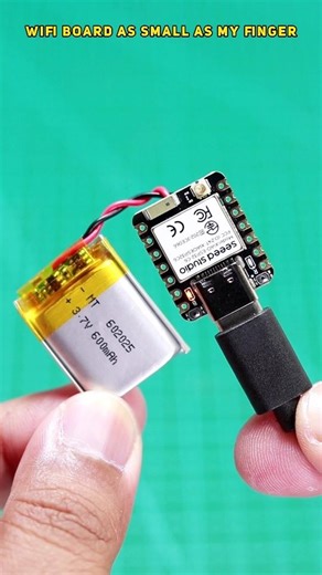 this module has wifi,bluetooth, battery charging inside #esp32 #technology #shortsvideo