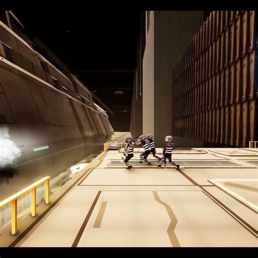 Bridge Destroyed : Alien Colony Demo (Missile Strike!) #indie #gaming #alien
