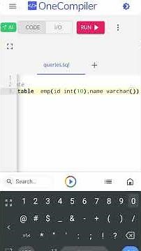 how to create table in MySQL