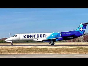 Contour Airlines ERJ-135 Takeoff From GSP
