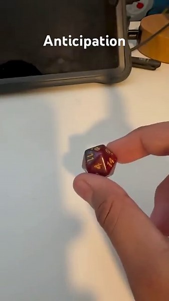 5 principles of animation demonstrated with dice