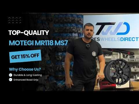Motegi MR118 Wheels 18x8 Matte Black | 5x112 Bolt Pattern | Tires and Wheels Direct