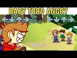 Friday Night Funkin' - BABY TORD vs BABY ANGRY TOM, EDD & MATT || FNF babs seed but eddsworld ||