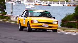 Charlie & Mary Hughes as they tackle the stages of Targa Tasmania in their V8 XE Falcon! 🎥 Targa #targatuesday #tufftouringcars 🇦🇺 | TUFF Collectables