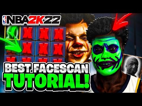 BEST FACESCAN TUTORIAL FOR NBA 2K22! HOW TO GET ANY FACESCAN TO WORK FAST AND EASY IN NBA 2K22 NOW!