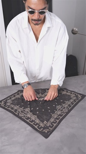 [NOTE #01] How to tie a bandana