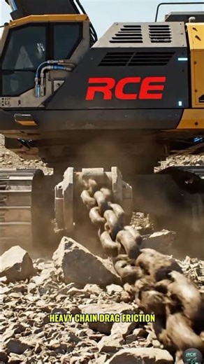 🤖 AI SIMULATION: RCE Chain Scraper | Heavy Metallic Drag SFX! #shorts