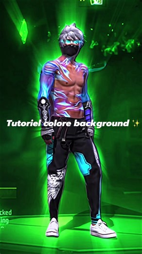 Tutorial colore background✨#freefire #fyp #viral #montage #capcut #bee... | color background