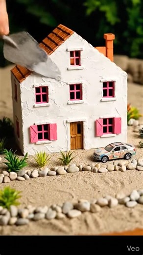 Satisfying Mini Brick House Construction 🧱🏠 (Time-Lapse Build)