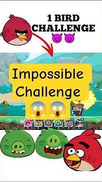 😱impossible challenge #angrybirds #angrybirdschallenge #challenge #gameplay #gameplay #gaming