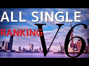 V6 全シングル曲 売上ランキング！ALL SINGLE RANKING!!