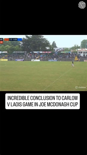 Absolute scenes in Carlow as Laois scored a goal with the final puck of the game to equalise in their final Joe McDonagh round robin game against Carlow. Laois entered the game knowing a draw or a win would put them into the final instead of Carlow. It wasn't looking good but a miracle goal at the death sends them to the Joe Mc final where they'll play Kildare. The incredible commentary on @clubbersports perfectly captured the drama. | Balls.ie