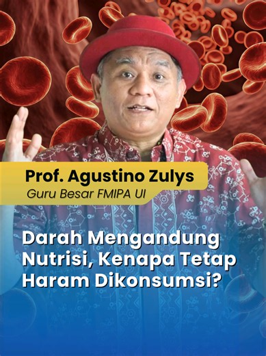 Darah mengandung protein dan zat besi. Lalu, kenapa dalam Islam justru diharamkan? Darah bukan sekadar cairan merah. Di dalamnya juga terdapat berbagai zat yang beredar dalam tubuh, termasuk sisa metabolisme dan mikroorganisme penyebab penyakit. Darah yang keluar dari tubuh juga mudah terkontaminasi bakteri. Sementara, terlalu banyak zat besi juga tidak selalu baik bagi tubuh. Karena itu, ada alasan kesehatan yang bisa kita pahami dari larangan mengonsumsi darah yang mengalir. Namun, tidak semua