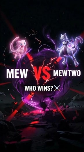 Mew vs Mewtwo — The Winner Will SHOCK You 😱⚡"