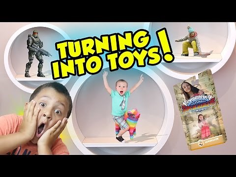 Sky Kids turning into SKYLANDERS TOYS!!?!? (Part 1 #3D Printing Adventure)