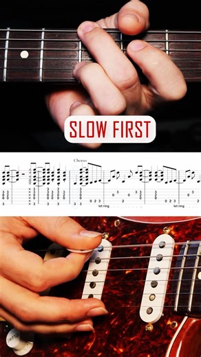 SLOW FIRST – Build the Groove