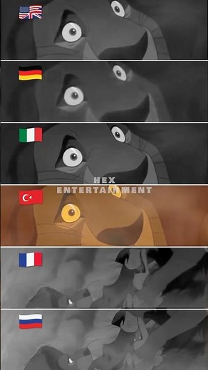 “LONG LIVE THE KING!” in Multilanguage #thelionking