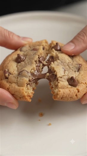 🍪 Chocolate Chip Cookies Recipe 🍫 | Crispy Outside, Gooey Chocolate Inside | Satisfying Cooking ASMR