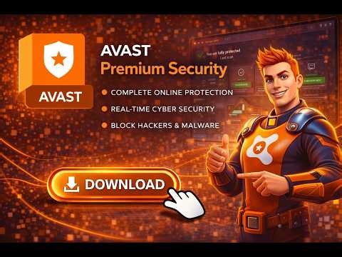 Avast Premium Security: Bilgisayarınızı Kötü Amaçlı Yazılımlardan Koruyun! 🔒💻✨