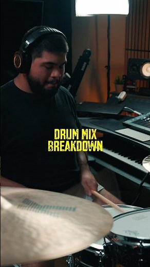 Trying out the Glyn John’s drum mic technique here at my home studio.