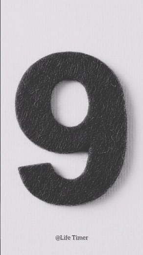 9 to 0 Countdown Timer | Simple Countdown #10seconds #timer #shorts