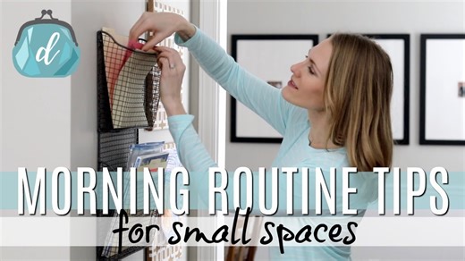 Small space morning routine tips (with kids!)