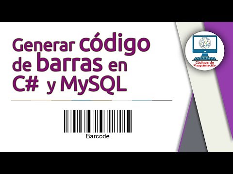 13. Generar código de barras en C# y MySQL