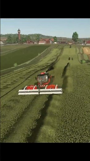Preparing Grass for Baling Is Much Faster with the Advanced Rake! 🌿🚜 | Farming Simulator 25