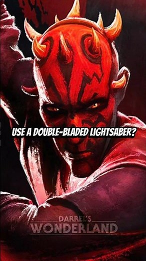 Why Did Darth Maul USE a DOUBLE-BLADED LIGHTSABER?